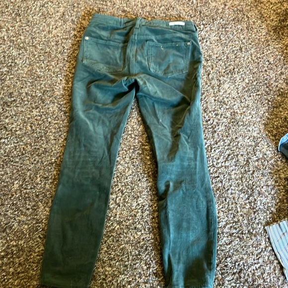 Plicro high rise green skinny jeans size 26 - Picture 8 of 9